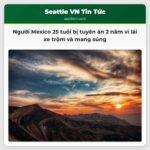 Người Mexico 25 tuổi bị tuyên án 2 năm vì lái xe trộm và mang súng