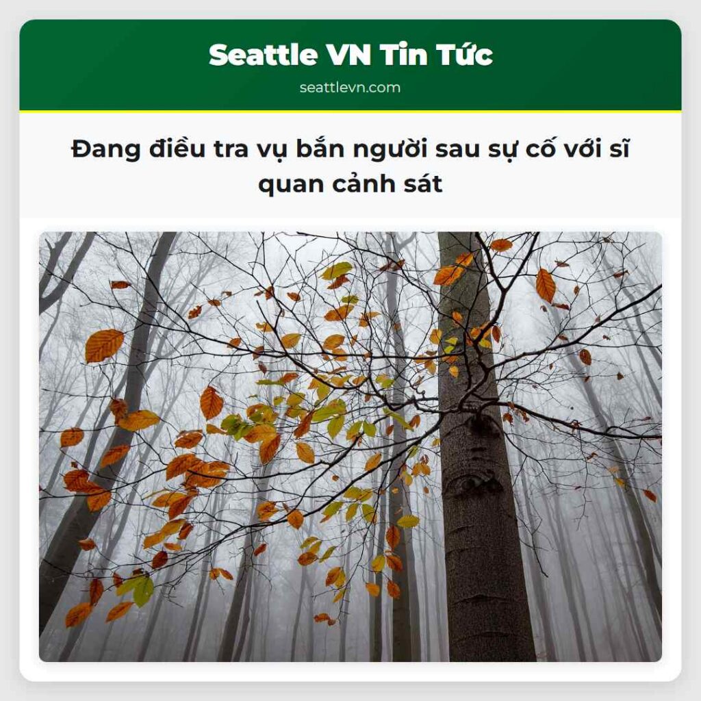 Đang điều tra vụ bắn người sau sự cố với sĩ quan