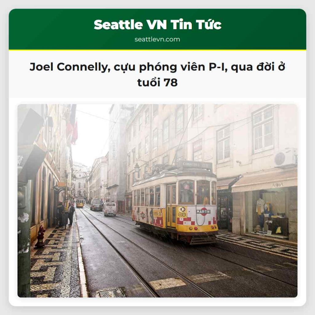 Joel Connelly, cựu phóng viên P-I, qua đời ở tuổi