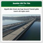 Người dân tham dự họp Sound Transit giữa tranh cãi ngân sách