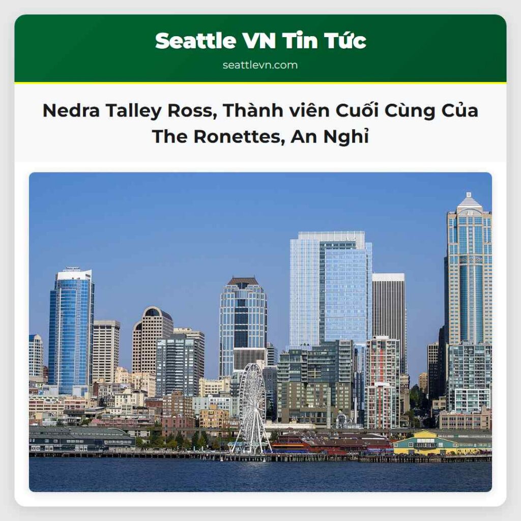 Nedra Talley Ross, Thành viên Cuối Cùng Của The