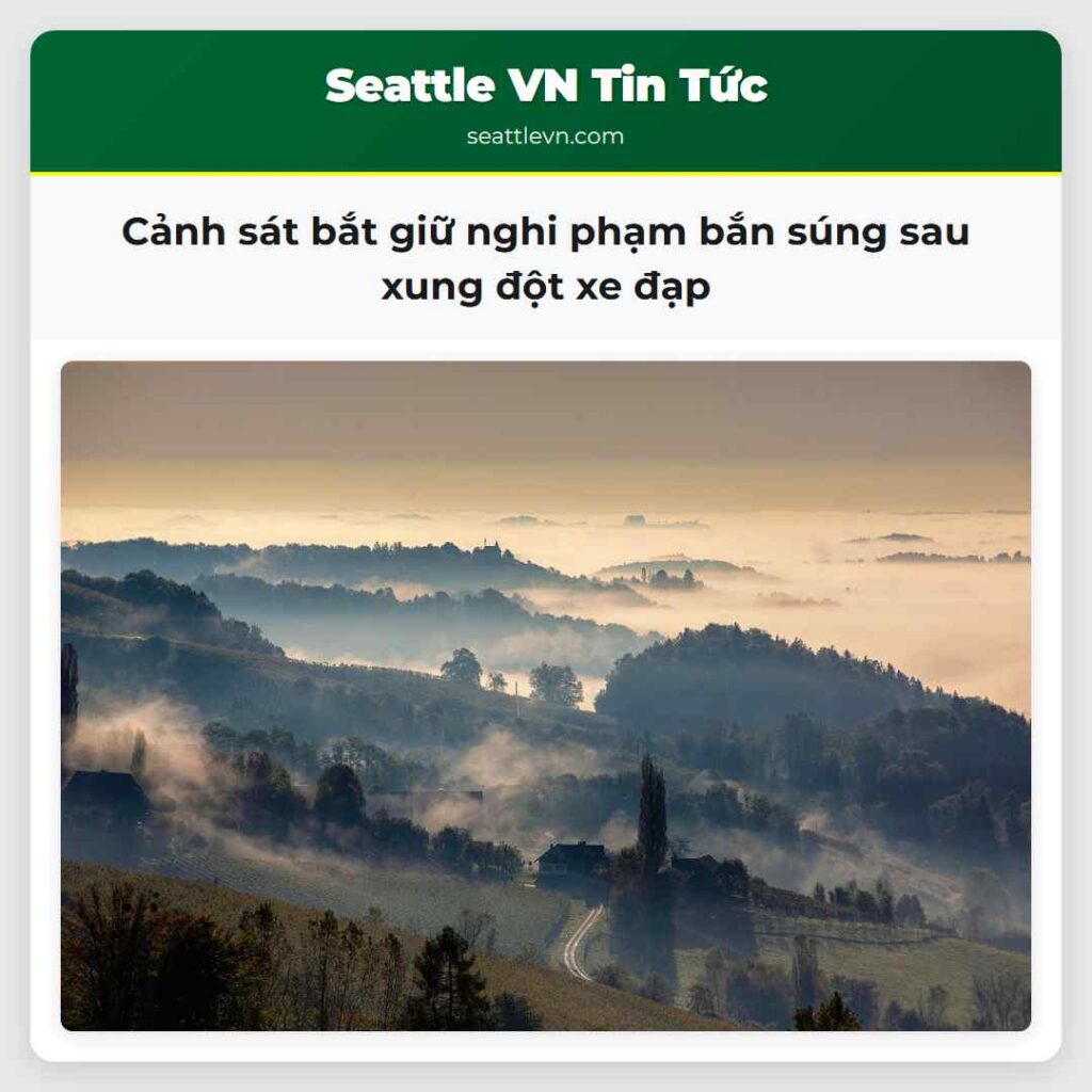 Cảnh sát bắt giữ nghi phạm bắn súng sau xung đột