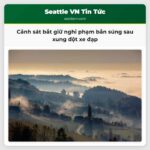 Cảnh sát bắt giữ nghi phạm bắn súng sau xung đột xe đạp