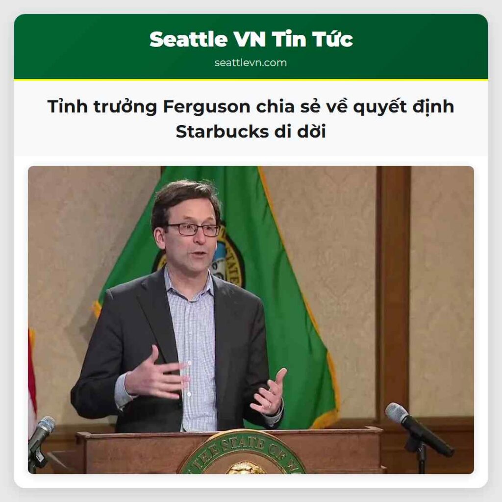 Tỉnh trưởng Ferguson chia sẻ về quyết định