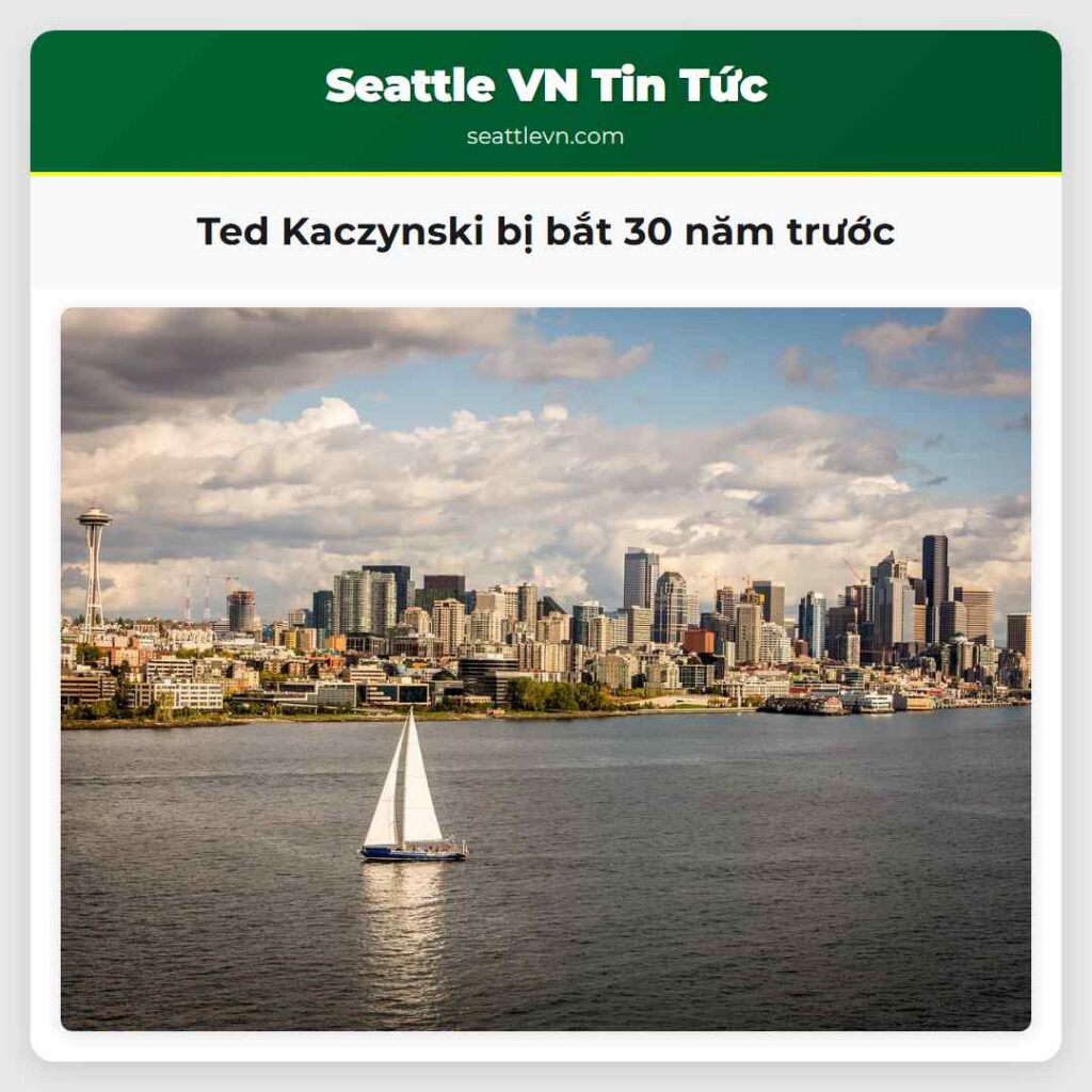 Ted Kaczynski bị bắt 30 năm trước