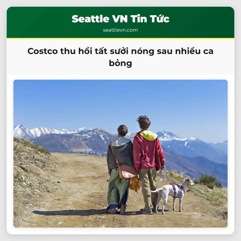 Costco thu hồi tất sưởi nóng sau nhiều ca bỏng