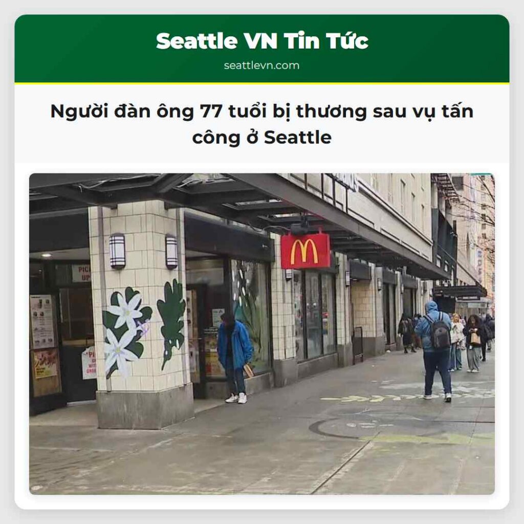 Người đàn ông 77 tuổi bị thương sau vụ tấn công ở