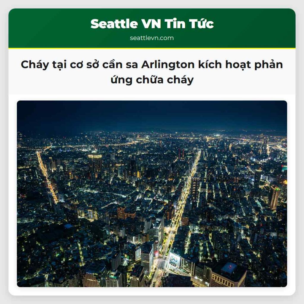 Cháy tại cơ sở cần sa Arlington kích hoạt phản