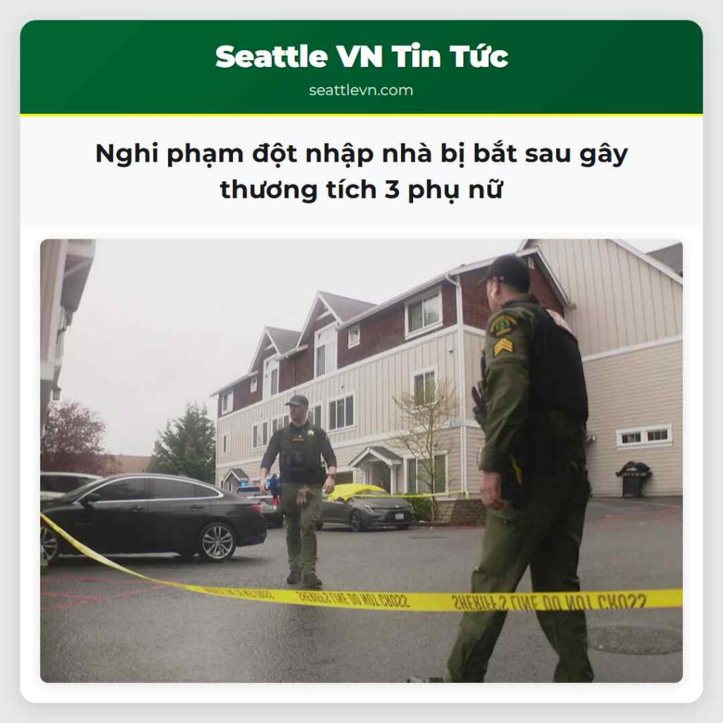 Nghi phạm đột nhập nhà bị bắt sau gây thương tích