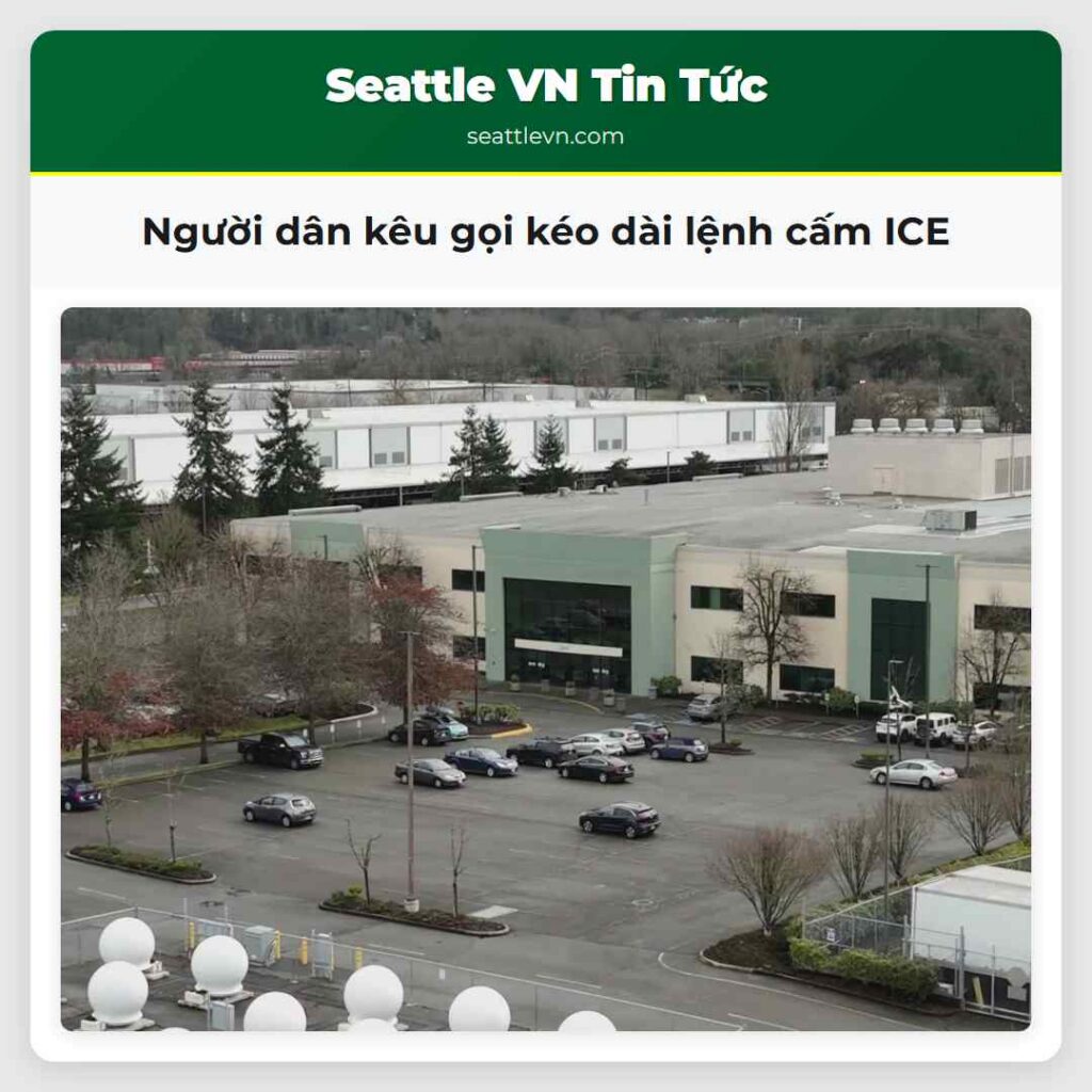 Người dân kêu gọi kéo dài lệnh cấm ICE