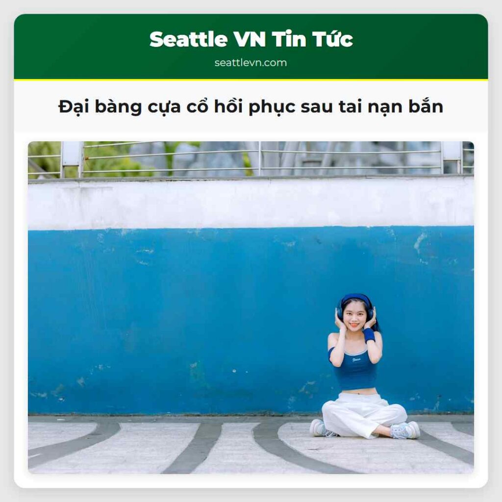 Đại bàng cựa cổ hồi phục sau tai nạn bắn