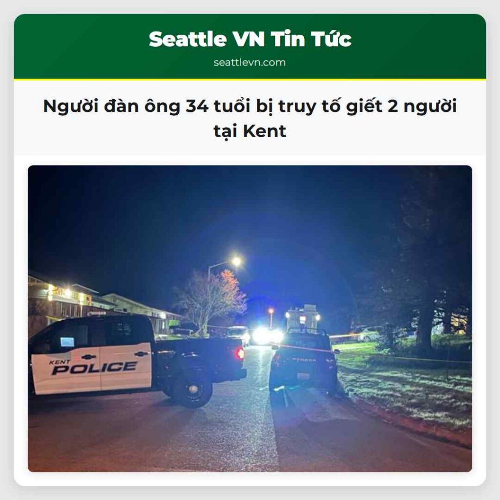 Người đàn ông 34 tuổi bị truy tố giết 2 người tại