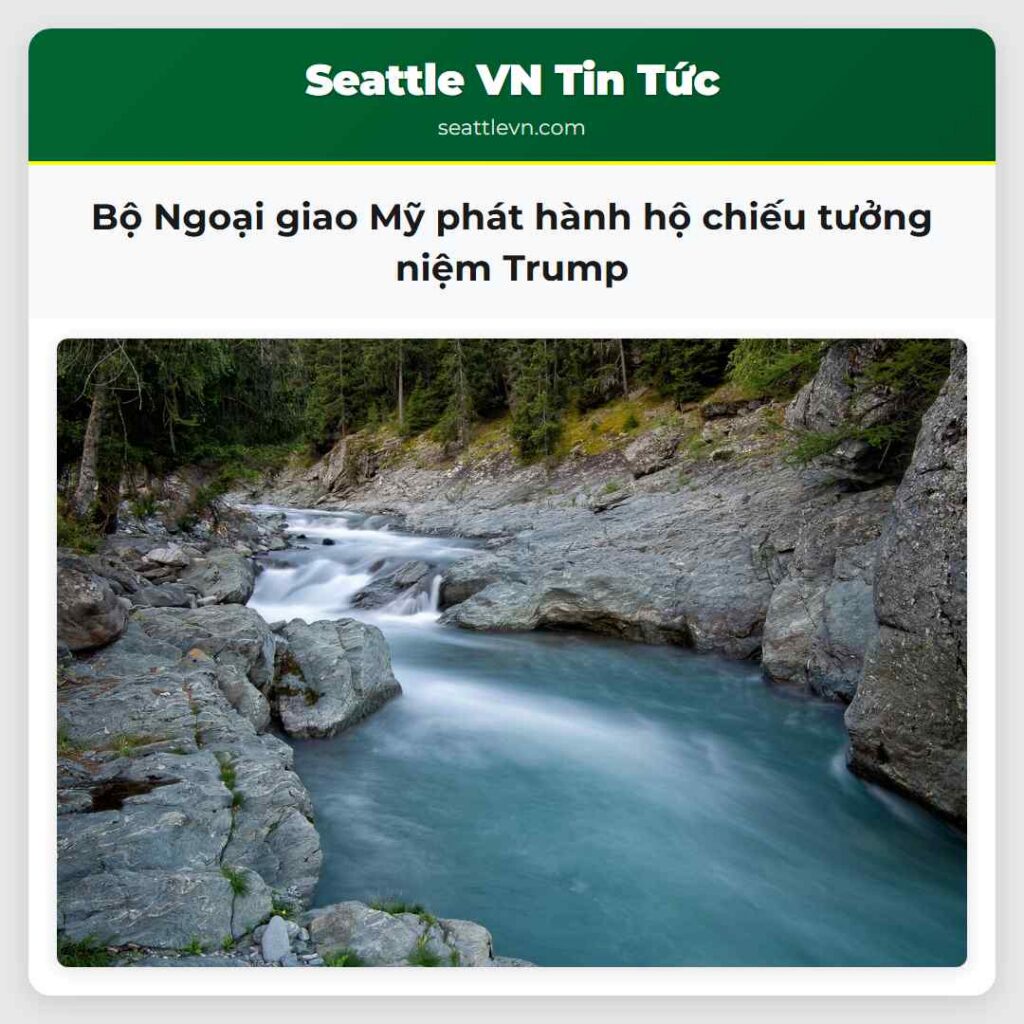 Bộ Ngoại giao Mỹ phát hành hộ chiếu tưởng niệm