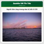 Người đàn ông mang dao bị bắt ở CID