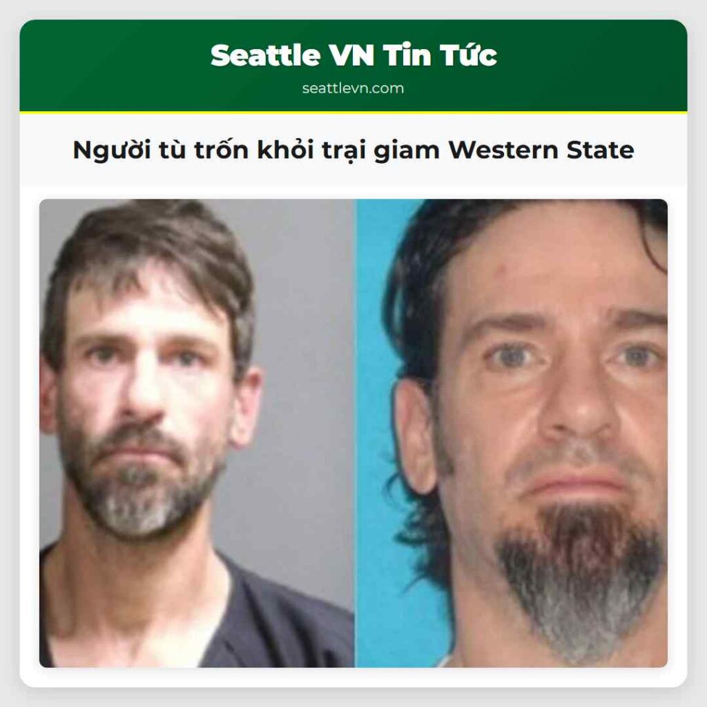 Người tù trốn khỏi trại giam Western State