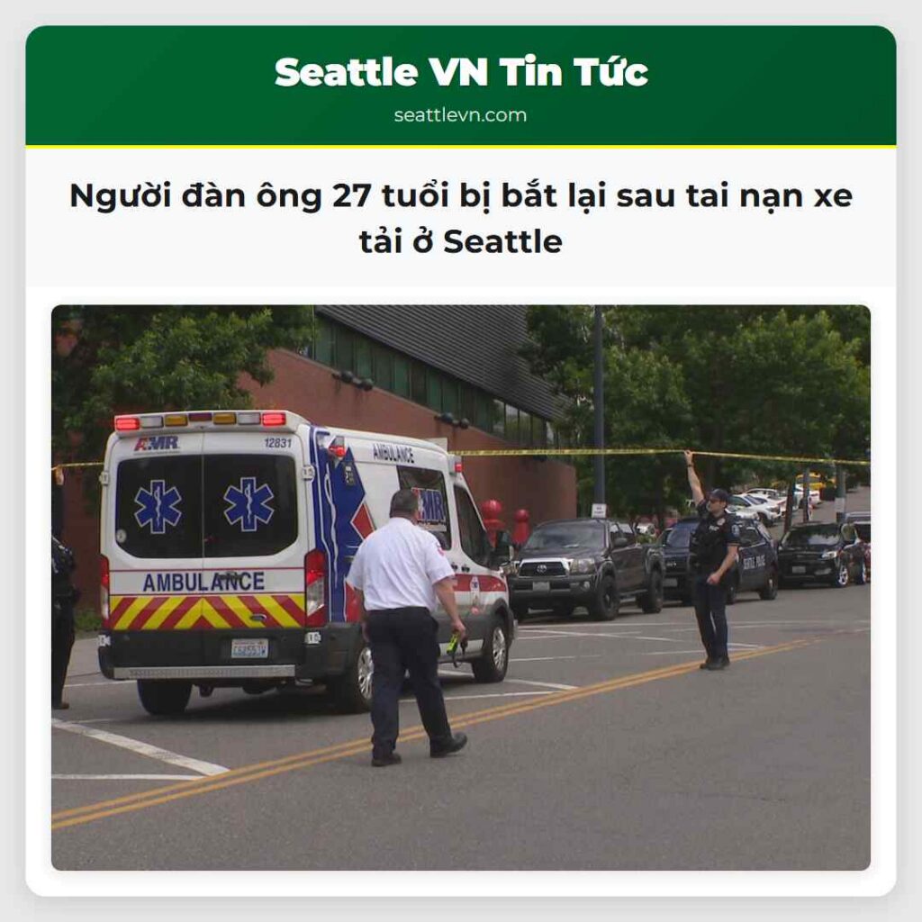 Người đàn ông 27 tuổi bị bắt lại sau tai nạn xe