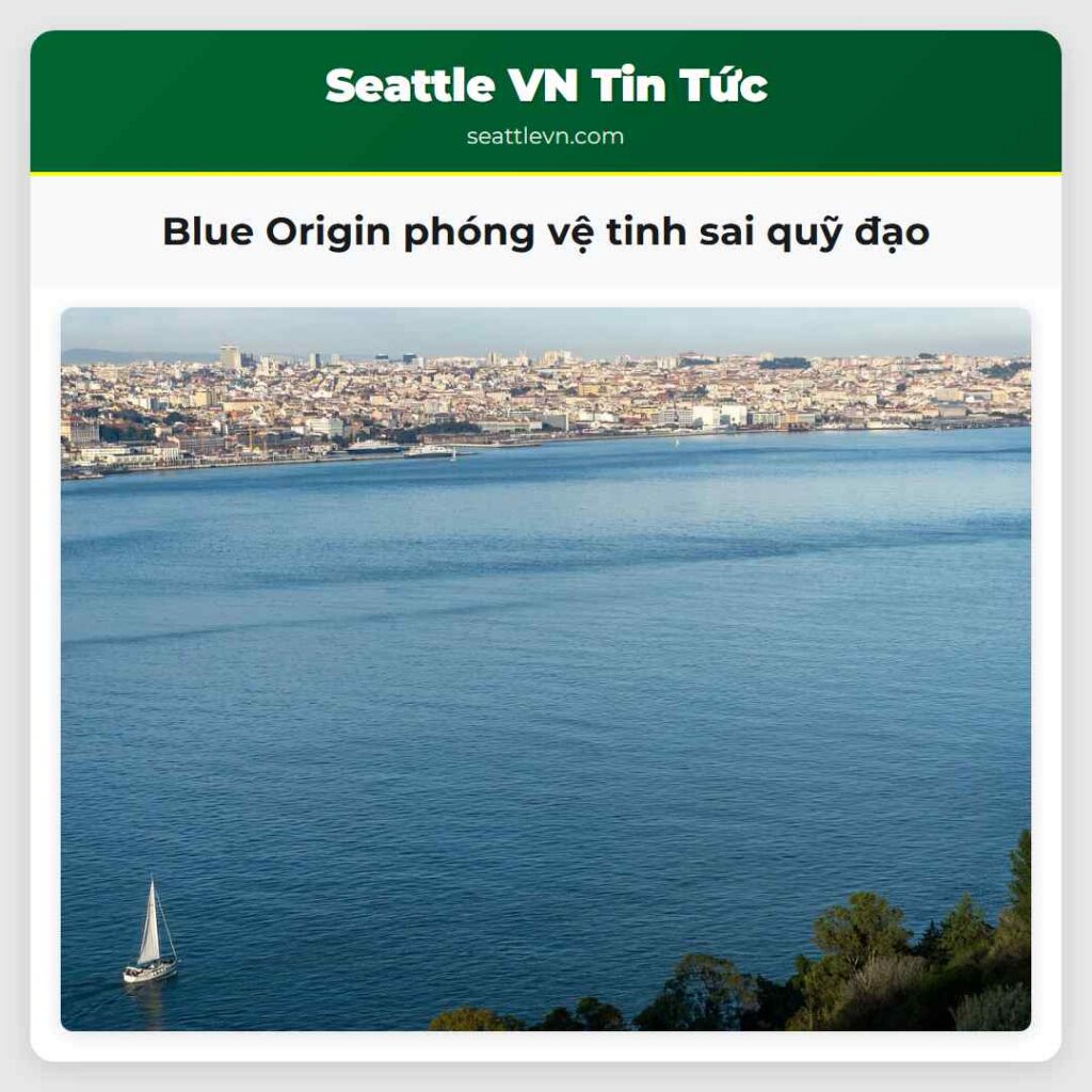 Blue Origin phóng vệ tinh sai quỹ đạo