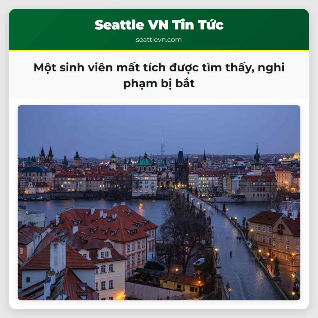 Một sinh viên mất tích được tìm thấy, nghi phạm