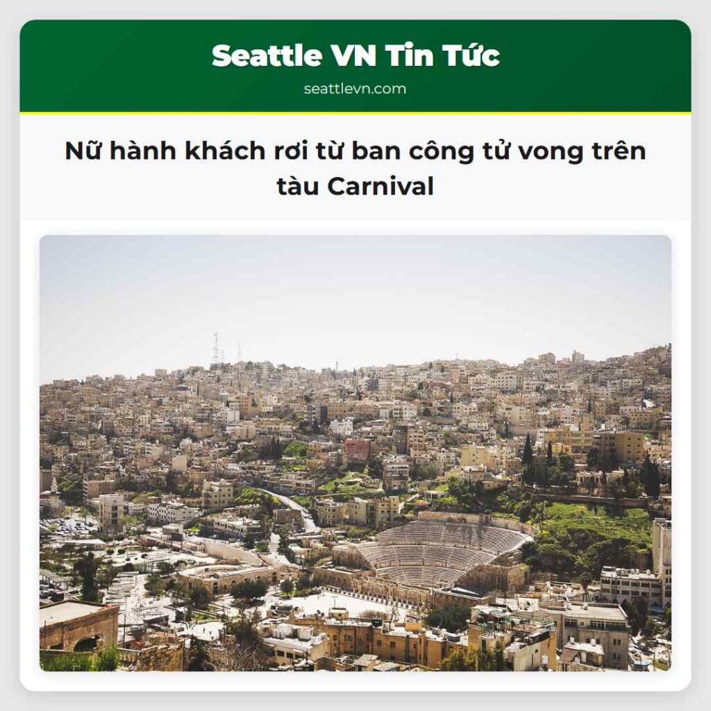Nữ hành khách rơi từ ban công tử vong trên tàu