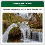 Hyundai triệu hồi 94.700 xe do rò rỉ nhiên liệu