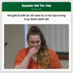 Nữ giới bị kết án 20 năm tù vì tai nạn trong truy đuổi cảnh sát