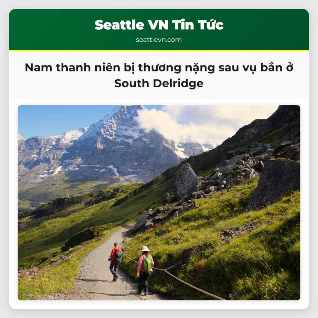 Nam thanh niên bị thương nặng sau vụ bắn ở South