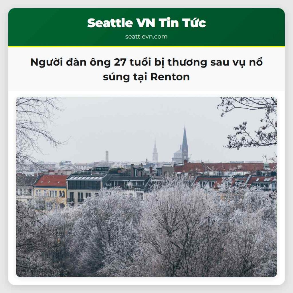 Người đàn ông 27 tuổi bị thương sau vụ nổ súng