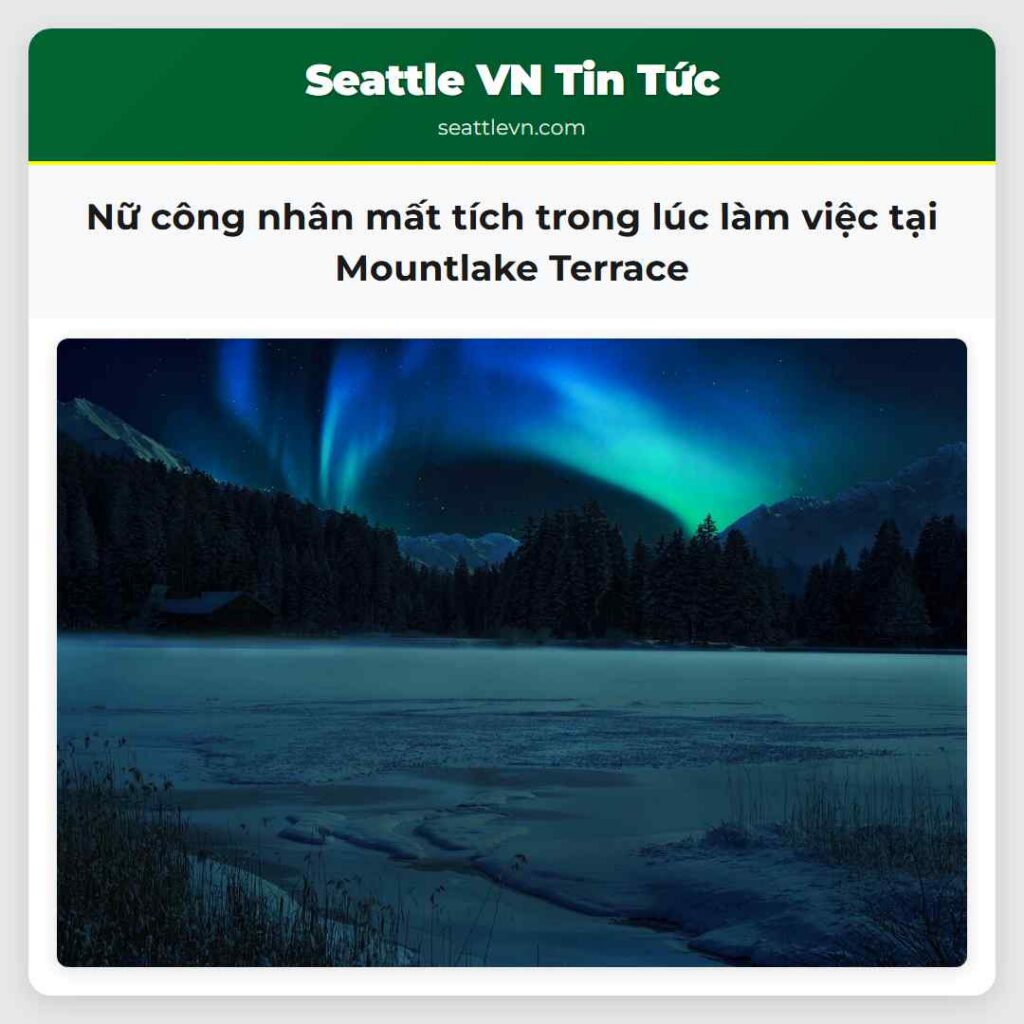 Nữ công nhân mất tích trong lúc làm việc tại