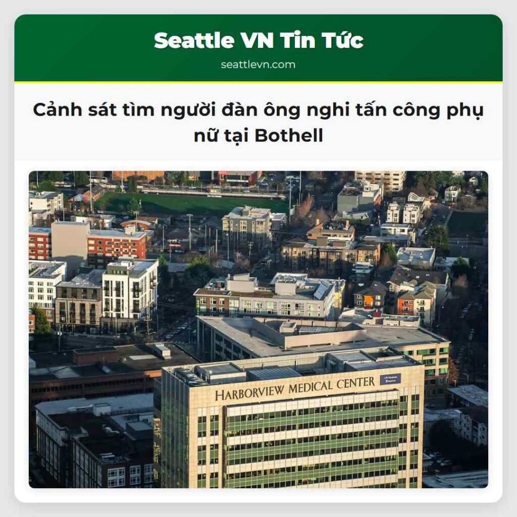 Cảnh sát tìm người đàn ông nghi tấn công phụ nữ