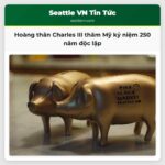 Hoàng thân Charles III thăm Mỹ kỷ niệm 250 năm độc lập