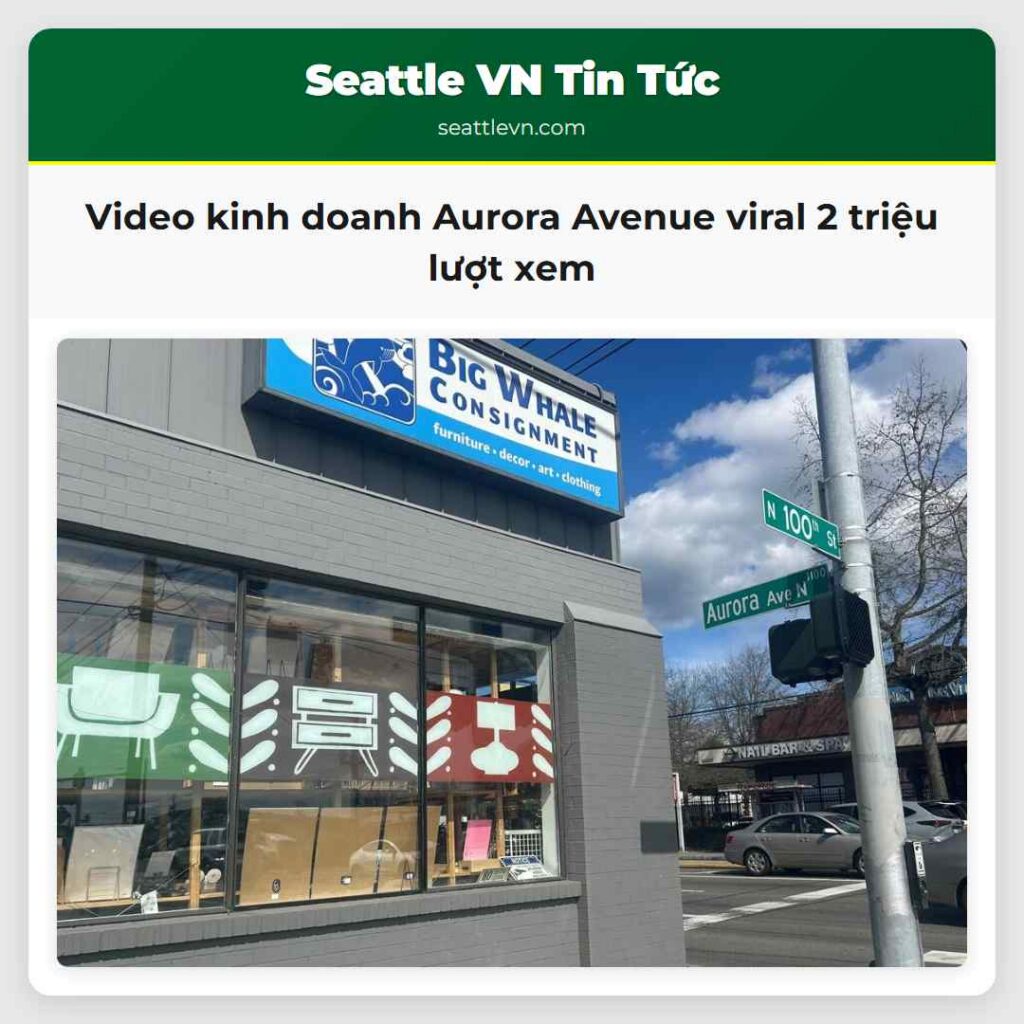 Video kinh doanh Aurora Avenue viral 2 triệu lượt