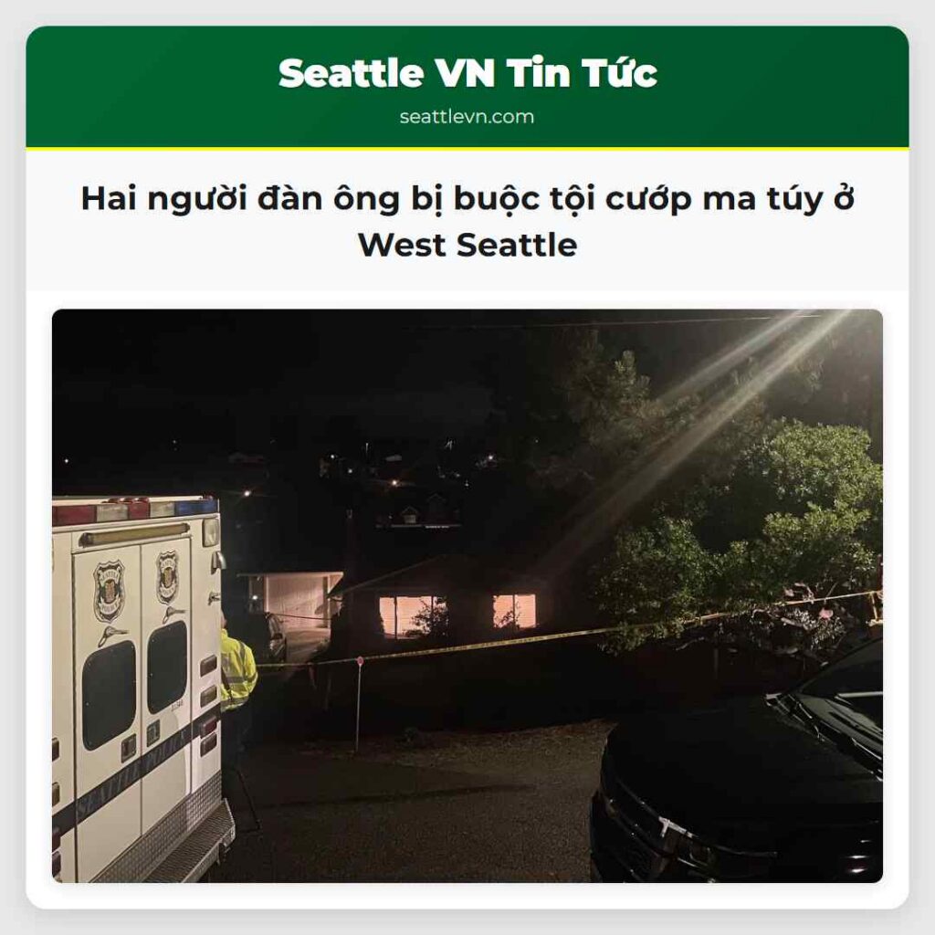 Hai người đàn ông bị buộc tội cướp ma túy ở West