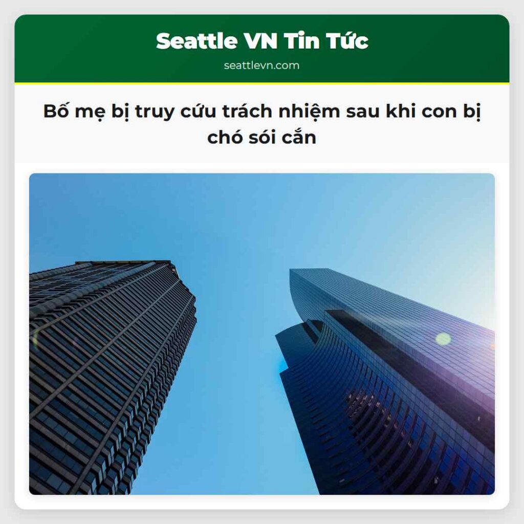 Bố mẹ bị truy cứu trách nhiệm sau khi con bị chó