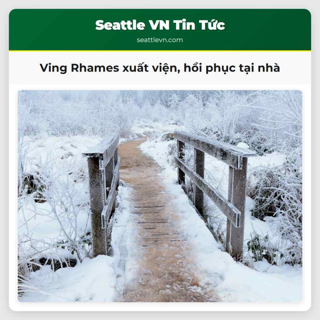 Ving Rhames xuất viện, hồi phục tại nhà