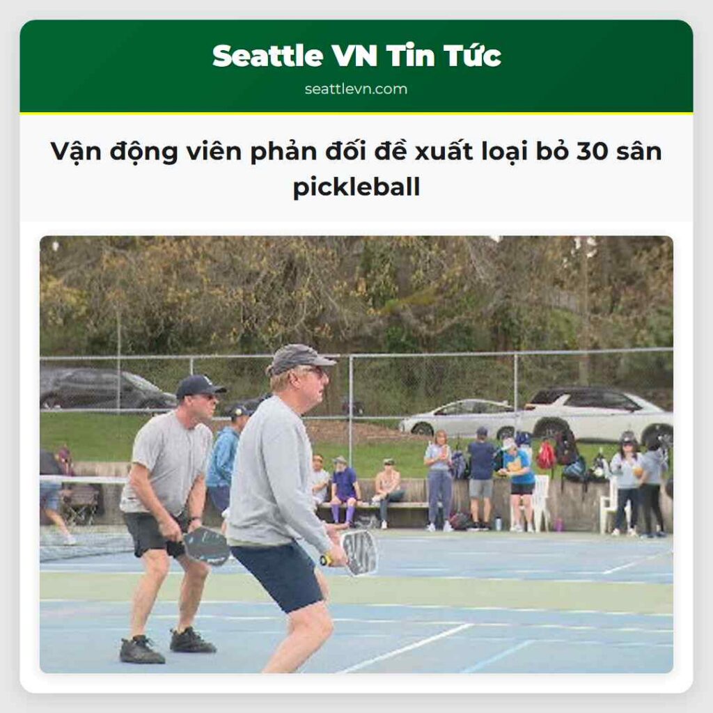 Vận động viên phản đối đề xuất loại bỏ 30 sân