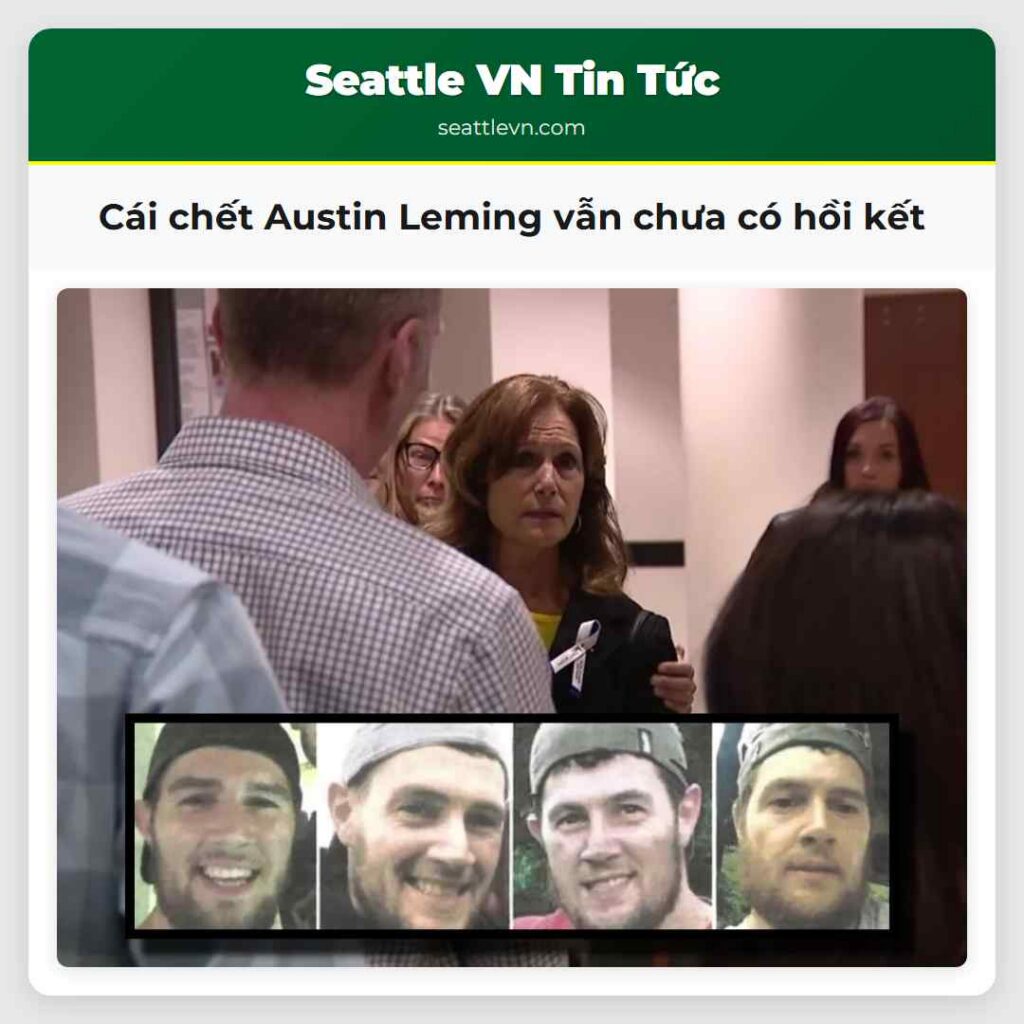 Cái chết Austin Leming vẫn chưa có hồi kết