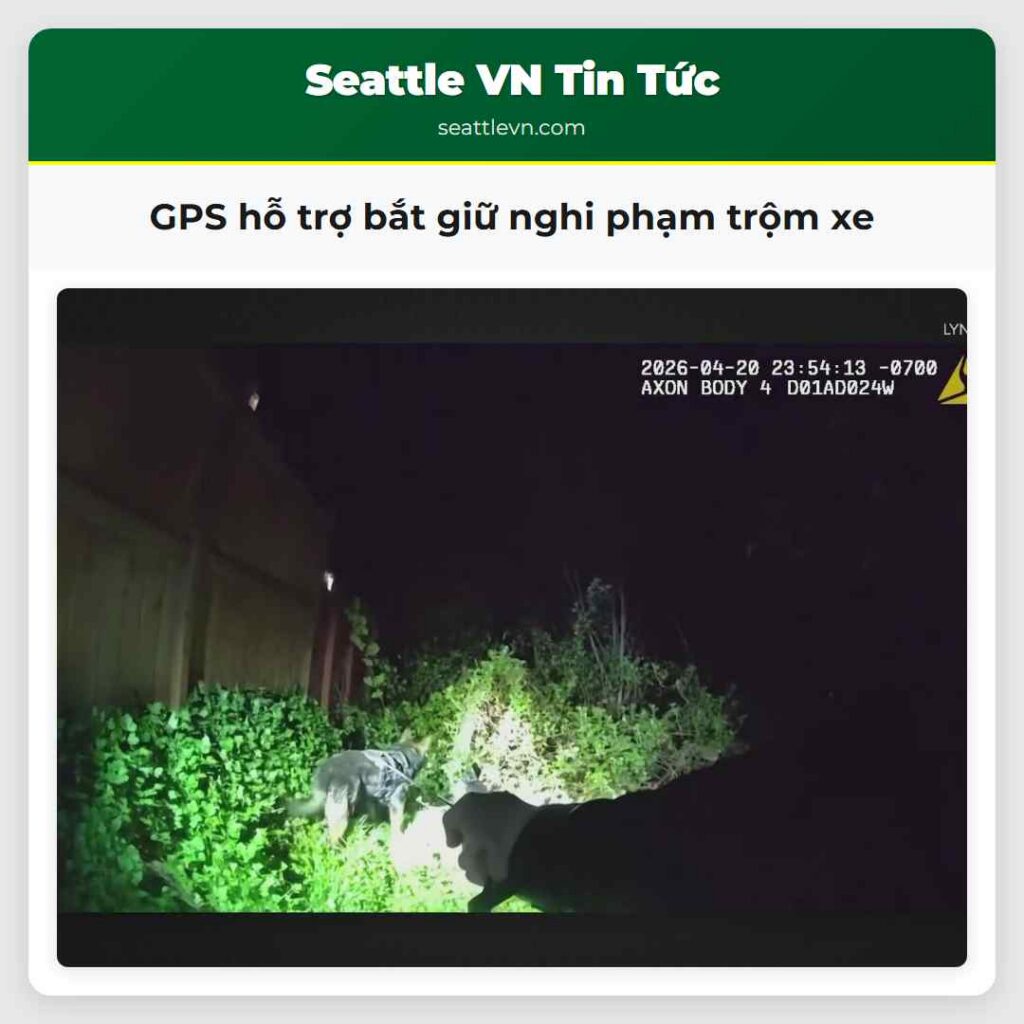GPS hỗ trợ bắt giữ nghi phạm trộm xe