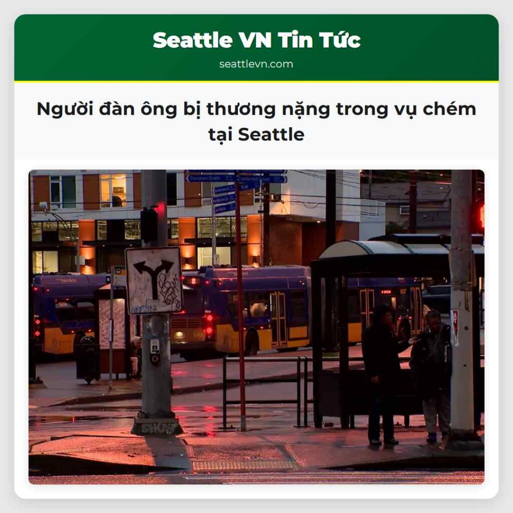 Người đàn ông bị thương nặng trong vụ chém tại