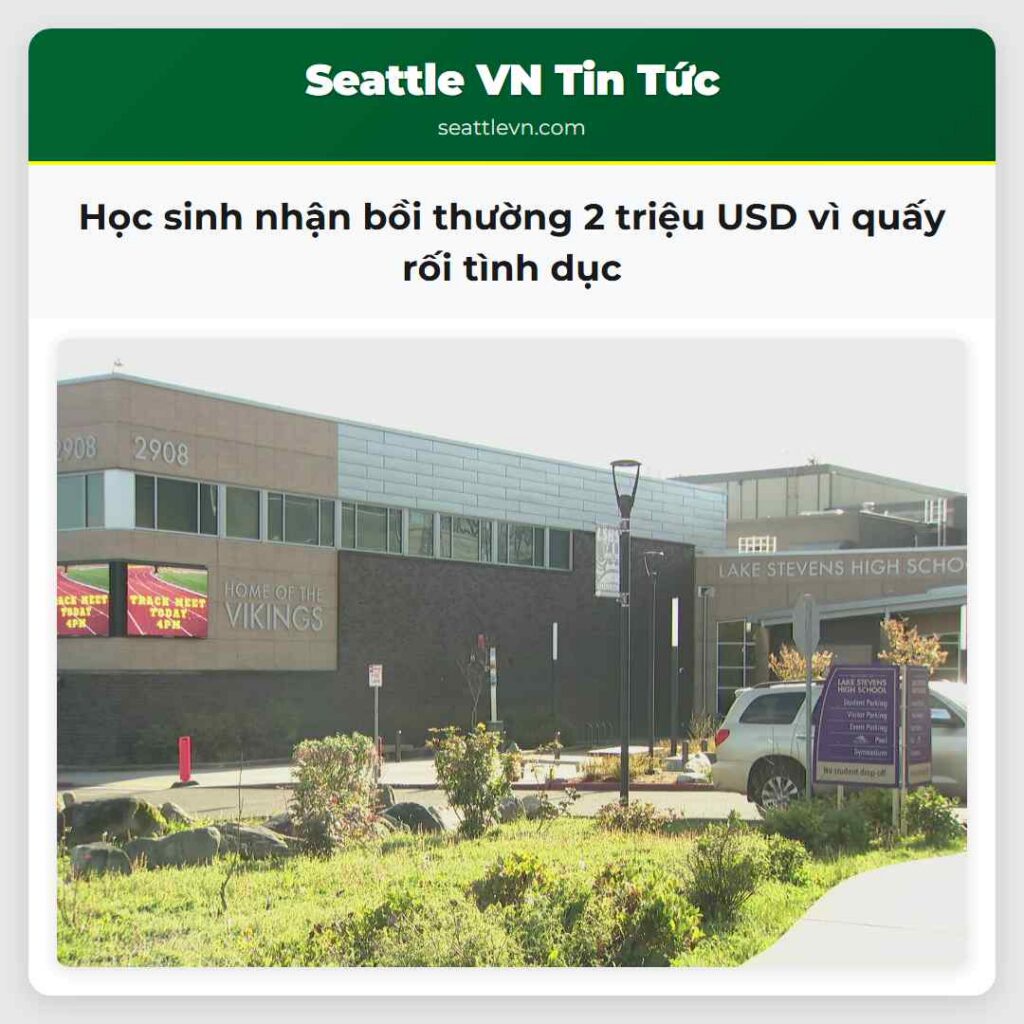 Học sinh nhận bồi thường 2 triệu USD vì quấy rối