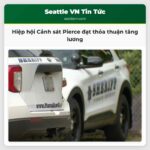 Hiệp hội Cảnh sát Pierce đạt thỏa thuận tăng lương