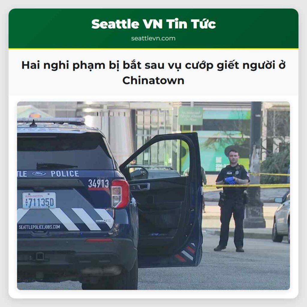 Hai nghi phạm bị bắt sau vụ cướp giết người ở