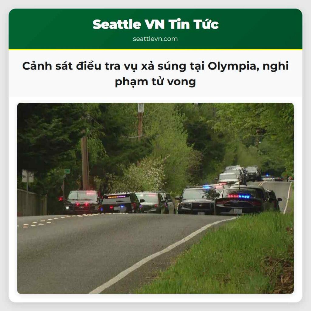 Cảnh sát điều tra vụ xả súng tại Olympia, nghi