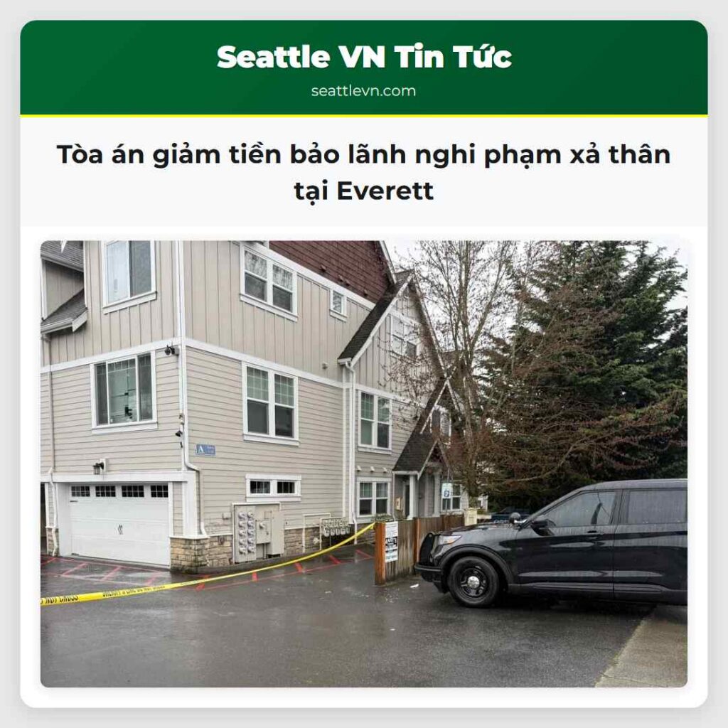 Tòa án giảm tiền bảo lãnh nghi phạm xả thân tại