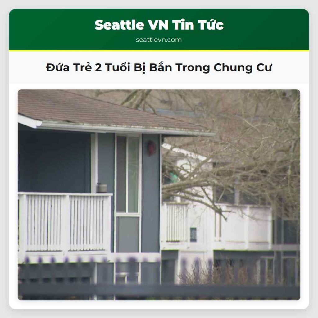 Đứa Trẻ 2 Tuổi Bị Bắn Trong Chung Cư