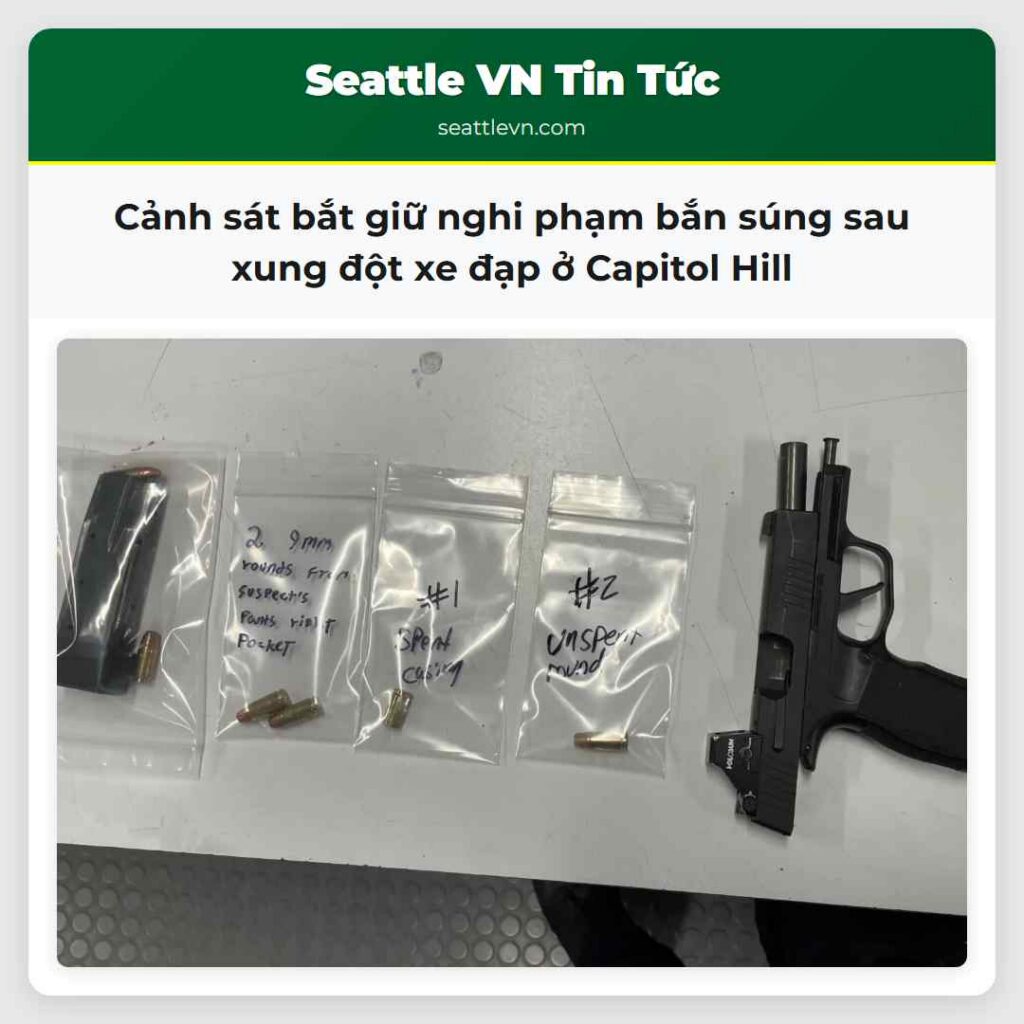 Cảnh sát bắt giữ nghi phạm bắn súng sau xung đột