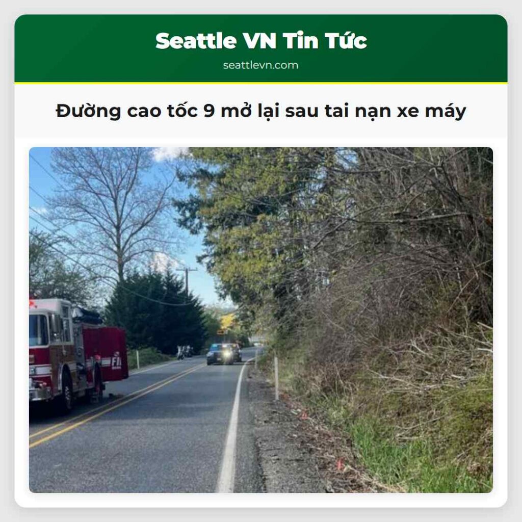 Đường cao tốc 9 mở lại sau tai nạn xe máy