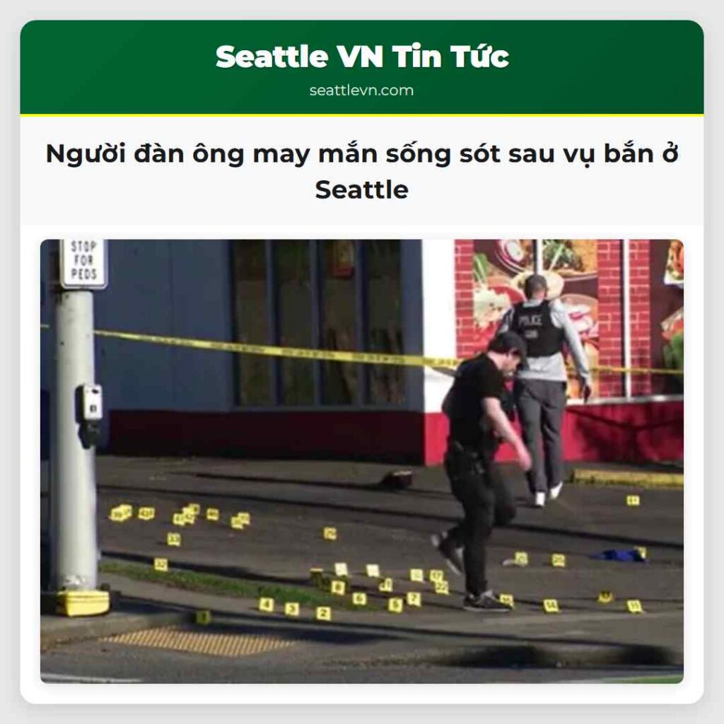 Người đàn ông may mắn sống sót sau vụ bắn ở