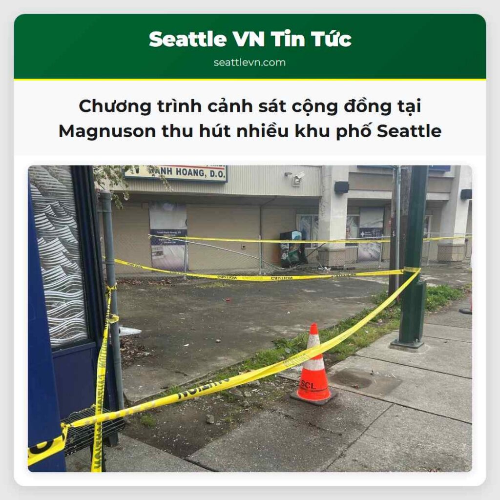 Chương trình cảnh sát cộng đồng tại Magnuson thu