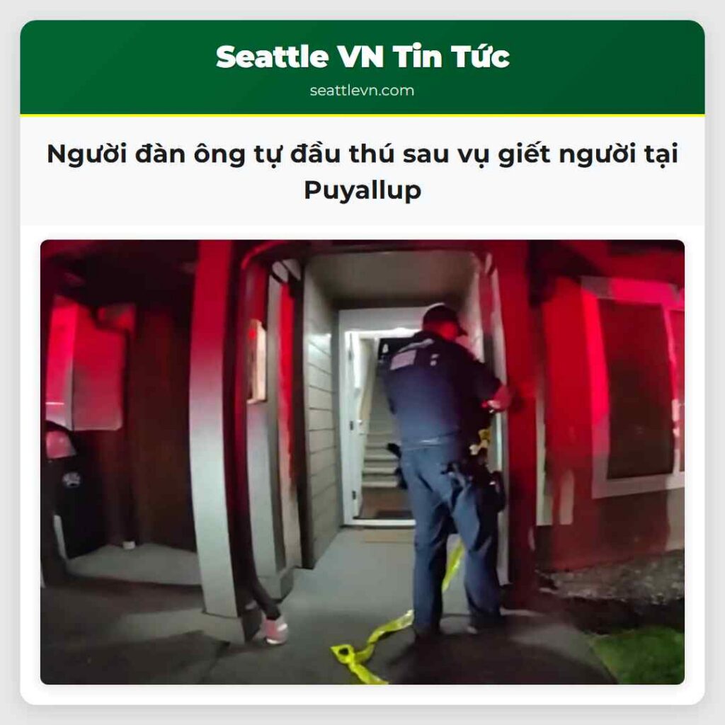 Người đàn ông tự đầu thú sau vụ giết người tại