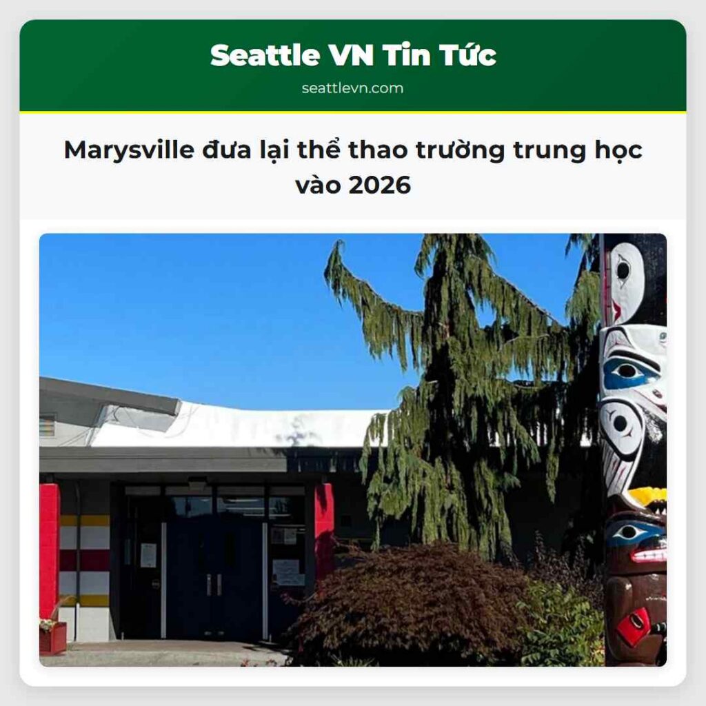 Marysville đưa lại thể thao trường trung học vào